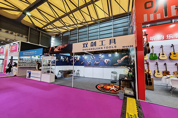 双剑乐器锉闪耀上海国际乐器展，吸引全球音乐爱好者